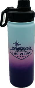 Las Vegas Stainless Steel Lavender Water Bottle