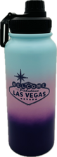 Las Vegas Stainless Steel Lavender Water Bottle