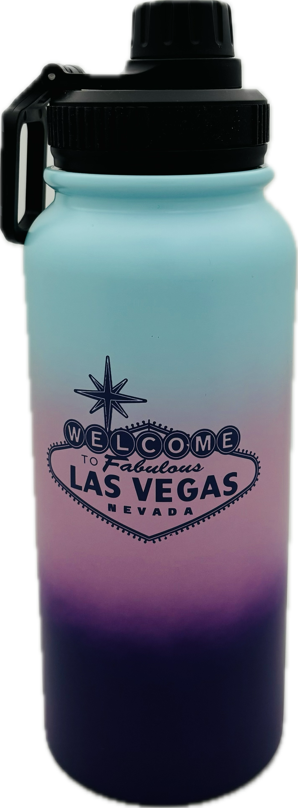 Las Vegas Stainless Steel Lavender Water Bottle