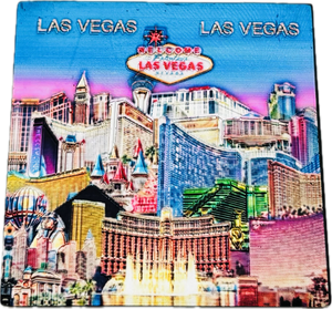 Las Vegas 2x2 Multi-Foil Magnets