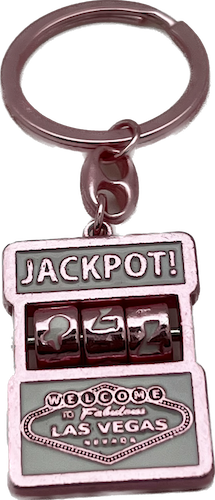 Las Vegas Slot Machine Keychain