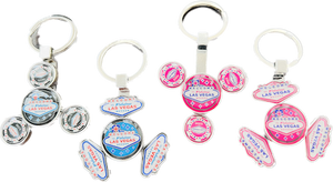 Las Vegas Spinner Key Chain