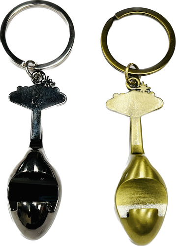 Las Vegas Spoon Bottle Opener Key Chain