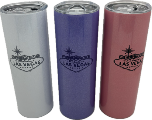 Las Vegas Slim Stainless Steel Tumbler