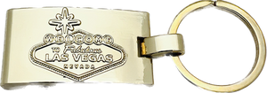 Las Vegas Wide Bottle Opener Key Chain