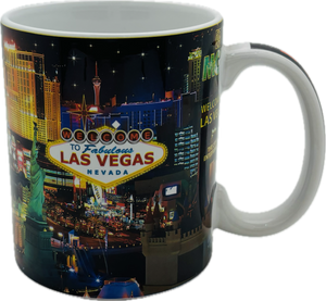 Las Vegas Landmark 11 oz Souvenir Mug