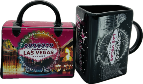 Las Vegas 11 oz Purse-Shaped Mug