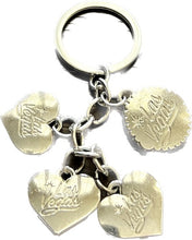 Las Vegas Heart Charm Key Chain