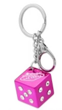 Las Vegas Dice Keychain