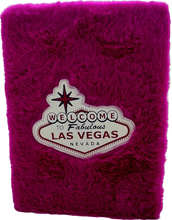 Las Vegas Fur Notebook - Pink