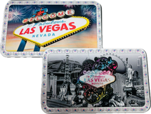 Vegas Double-Sided Multi-Foil Las Vegas Magnets