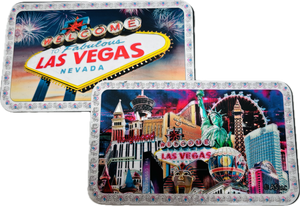 Vegas Double-Sided Multi-Foil Las Vegas Magnets