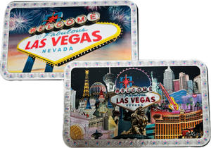 Vegas Double-Sided Multi-Foil Las Vegas Magnets