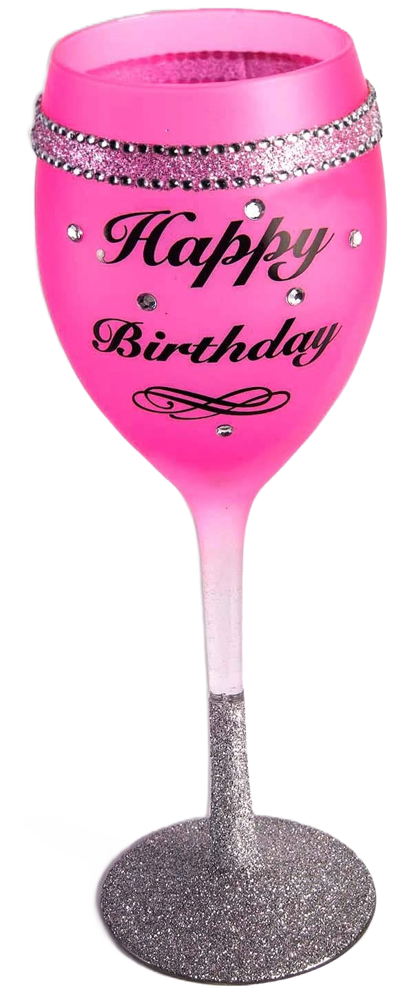 Birthday Girl Wine Glass