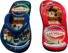 Las Vegas Flip Flop Magnet