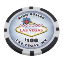 Las Vegas High Roller Poker Chip Magnet
