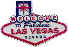 Welcome to Fabulous Las Vegas Glitter Magnet