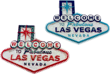 Welcome to Fabulous Las Vegas Glitter Magnet