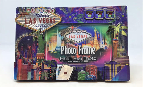 Las Vegas Neon City Picture Frame
