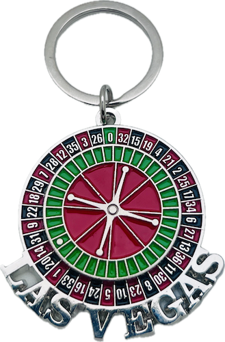 Roulette Key Chain