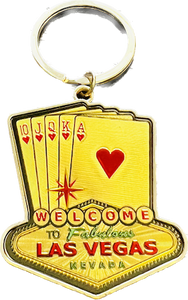 Las Vegas Royal Flush Key-Chain