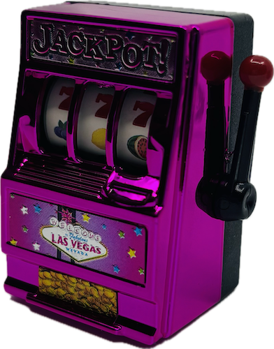 Slot Machine Magnet- Pink