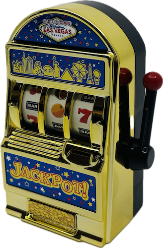 Slot Machine Pencil Sharpener- Gold