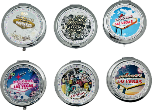 Las Vegas Multi-Foiled Designed Compact Mirrors