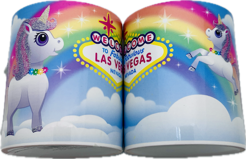 Las Vegas Glitter Unicorn Mug