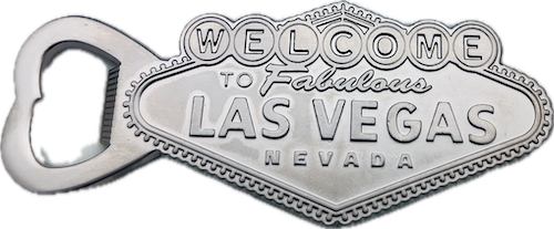 Welcome to the Fabulous Las Vegas Sign Bottle Opener