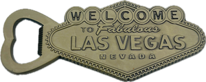 Welcome to the Fabulous Las Vegas Sign Bottle Opener