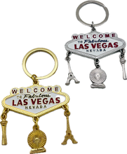 Welcome to Fabulous Las Vegas Charm Key Chains