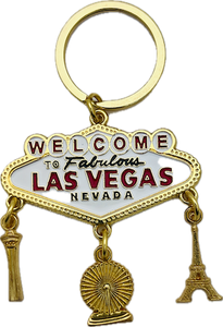 Welcome to Fabulous Las Vegas Charm Key Chains