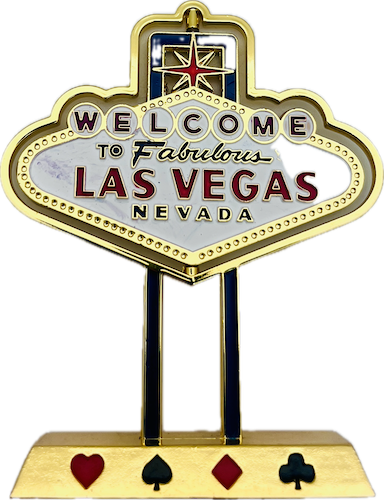 Welcome to Fabulous Las Vegas Sign Paperweight