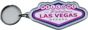 Classic Plastic Welcome to Fabulous Las Vegas Sign Keychain