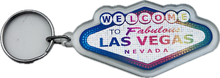 Classic Plastic Welcome to Fabulous Las Vegas Sign Keychain