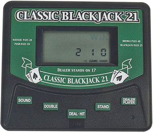 Classic Blackjack 21 Electronic Handheld Game