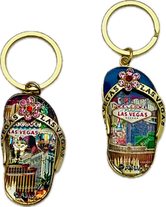 Flip Flop Las Vegas Keychains