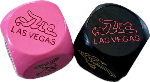 Las Vegas Love Dice for Adult | Role Playing Dice | Sin City Games