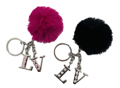 Las Vegas Pom Pom Keychain