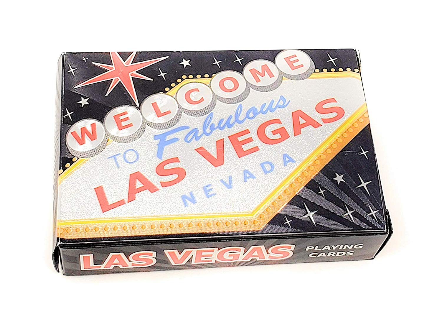 Welcome to Fabulous Las Vegas Nevada 24k Gold Foil Plated Waterproof  Playing Cards