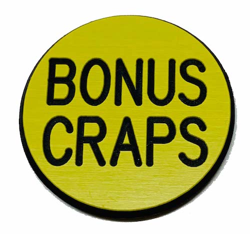 Bouns Craps- 1.25 inch Lammer