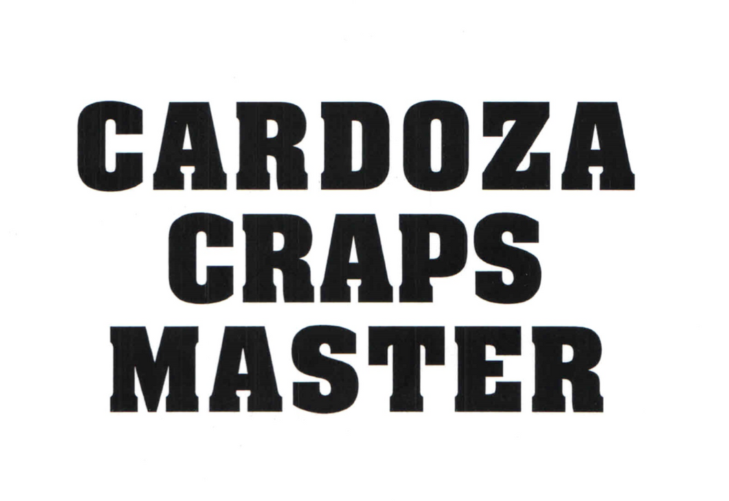 Cardoza Craps Master