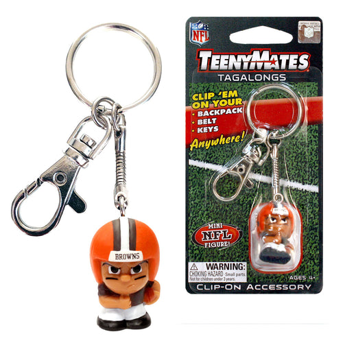 Cleveland Browns Teenymates Tagalongs Keychains