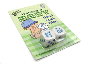 Having a Baby Good Luck Dice