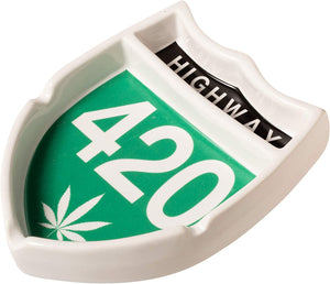 Highway 420  Road Sign Ashtray