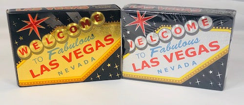 Welcome to Fabulous Las Vegas Black Foil Playing Cards