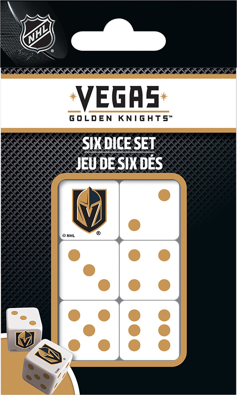 NHL-Las Vegas Golden Knights Dice