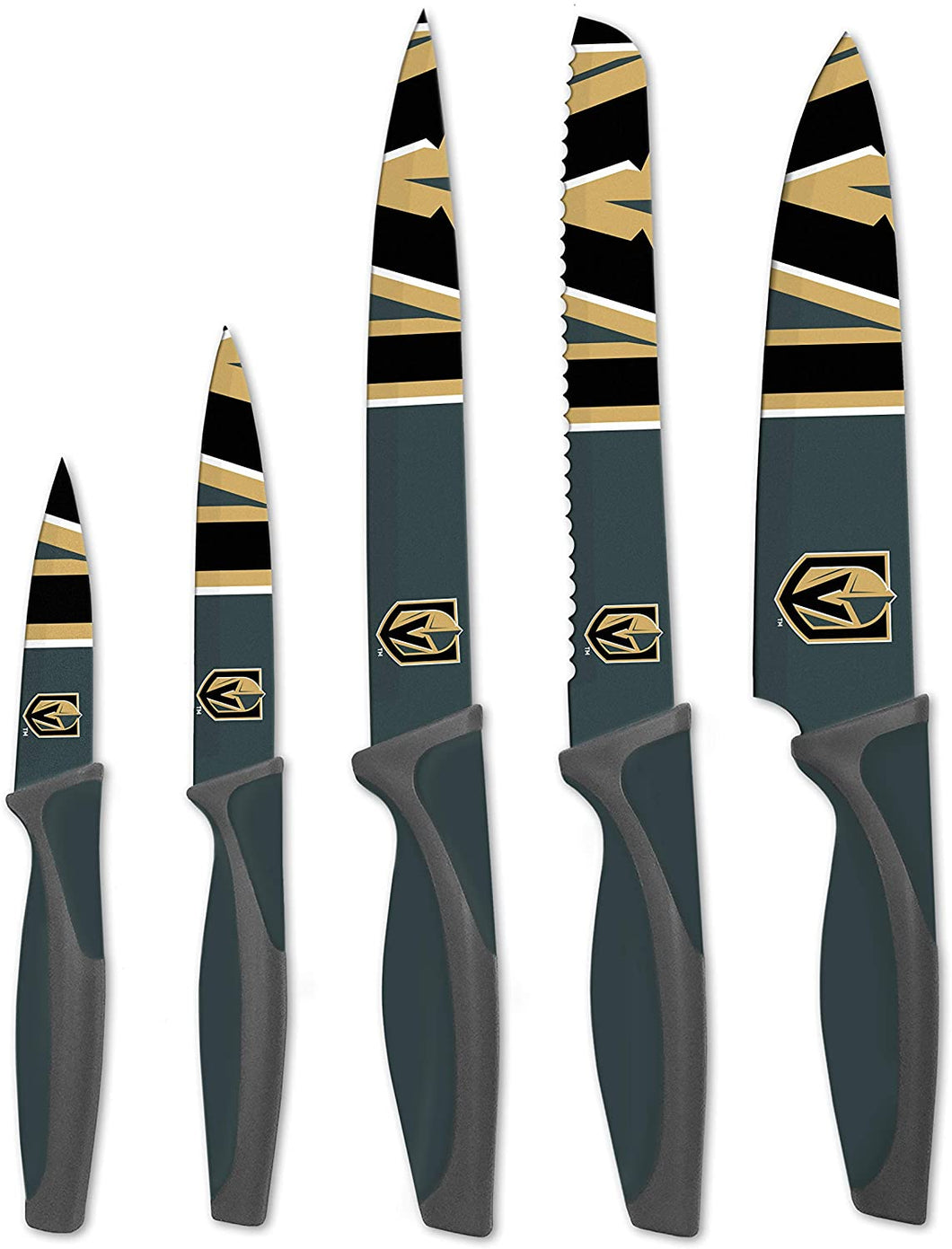 Las Vegas Golden Knights Kitchen Knives , 5-Piece Set