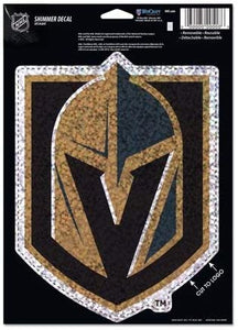 NHL-Las Vegas Golden Knight  Shimmer Decal